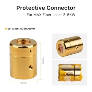 Crystal Protection Hat Connector Protection Window QBH For Laser Source