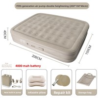 Matelas pneumatique double gonflable avec pompe intégrée pour achat en gros |   Fabricant en gros |   Lit d'air en PVC personnalisé pour le camping et la maison
