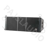 LA-610 Haut-parleur audio professionnel 2 voies de 10 pouces 600W 16 Ohm 3 transducteurs Line Array 98dB 100 ° x12 °   Système de sonorisation de scène