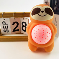 Veilleuse de projecteur de galaxie en silicone à couleur changeante, lampe étoile rechargeable USB pour décor et cadeau de chambre d'enfants