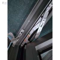 Ventanas de Aluminio con Rotura de Puente Térmico Fuson, Ventanas Francesas de Doble Acristalamiento, Ventanas Abatibles de Triple Acristalamiento para Viviendas