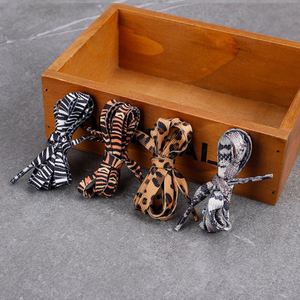 Cordones de Zapatos con Estampado de Animales Personalizados con Logotipo, Serie de Cordones con Patrón de Tigre/Serpiente/Leopardo/Cebra, Cordones de Moda para Zapatillas Deportivas - Product Image 3