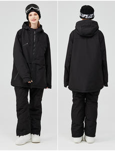 2024 chaqueta de esquí para hombre impermeable OEM personalizable transpirable Snowboard traje de talla grande ropa de invierno para niños y niñas - Product Image 6