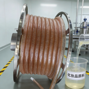 Tubo Flessibile in PVC <span class=keywords><strong>Trasparente</strong></span> Antistatico con Filo d'Acciaio |   Tubo di Aspirazione <span class=keywords><strong>Trasparente</strong></span> per Uso Alimentare e Industriale - Product Image 3