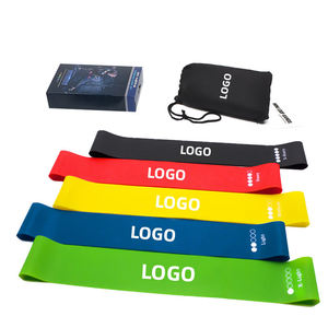 Ensemble de bandes de résistance antidérapantes pour exercices de fessiers, jambes et hanches, idéal pour le yoga, la gym et le fitness - Product Image 1