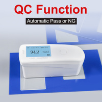 LS195 200GU PC Software Medidor de brillo 60 Glossmeter para pintura Equipo de prueba brillante Medidor de brillo de un solo ángulo para piedra