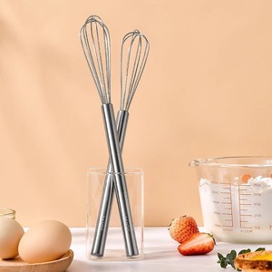 Batidor de Huevos Mini de Acero Inoxidable 304, Varilla Mezcladora Manual, Apto para Lavavajillas, Grado Alimenticio, Herramienta Multifuncional para Hornear - Product Image 5