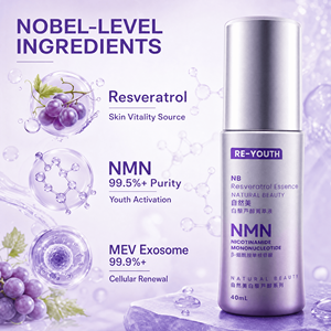 Siero Idratante Leggero Anti-Rughe Nature Beauty <span class=keywords><strong>MEV</strong></span> con Esosomi, NMN e Resveratrolo per una Luminosità Giovanile - Product Image 4
