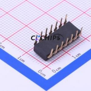 DSIC07LH-P DIP Switch Through hole Component (THT) Switch Flat Toggle, Raised Type Single Pole Single Throw 7 PC Pin - Product Image 2