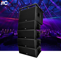 Altavoz Line Array para Sonido de Escenario Audio Profesional Altavoz para Iglesia Altavoz Componente Line Array Activo para Escenario en Exteriores e Interiores