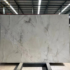 Kings-Wing tùy chỉnh calacatta Brazil quartzit slab Trắng quartzit bảng <span class=keywords><strong>Top</strong></span> cho nhà bếp Countertop phòng tắm Vanity đá tự nhiên - Product Image 2