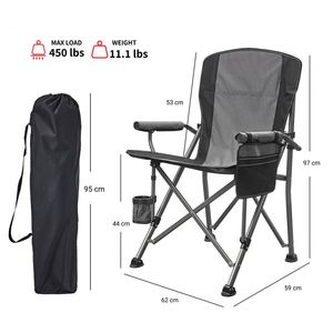 High Quality Portable Folding Beach Chair Perfect <b>Gift</b> <b>Set</b> for Picnic Fishing Camping - Product Image 4