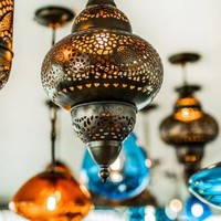 Lustre suspendu en verre LED ANNO Murano pour appartement de luxe et espace de vie