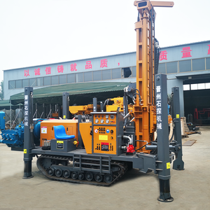 Machine de <span class=keywords><strong>forage</strong></span> de puits à chenilles en caoutchouc de 300 m à bas prix, approvisionnement direct d'usine pour l'irrigation agricole en Afrique - Product Image 1