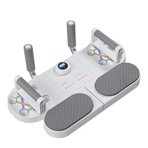 Çok fonksiyonlu çelik düz destek yardımcısı Push-Up braketi ev kullanımı göğüs karın kas eğitim kurulu Fitness ekipmanları - Product Image 1