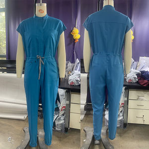 Uniformes Médicos de Enfermería para Mujer, Estilo Cargo, Multicolor, Cuello Mao, Pantalones Jogger, Transpirables, Nuevo Modelo 2025 - Product Image 2