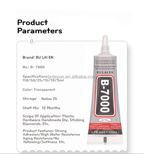 BU Lai En <span class=keywords><strong>B-7000</strong></span> 110 ml Werkzeug durchsichtiger Schmuckkleber mehrzweck 3 ml 15 ml 25 ml 50 ml 110 ml Superkleber