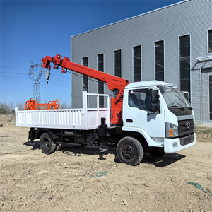 Chinese Mini Knuckle Hydraulic Straight Arm Truck <b>Crane</b> Motor Gear Core High Load Moment 1-3 Ton Mobile for Sale - Product Image 2
