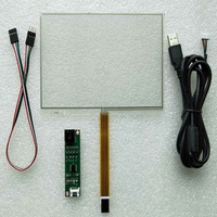 Panel Layar Sentuh Resistif Industri 13,3 inci 4-kawat 5-kawat Sensitif Langsung dari Pabrik ODM OEM MOQ Kecil Produksi Kustom