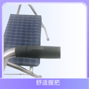 Déambulateur pliant Hengshunhe avec siège et roues pour personnes âgées, aide à la mobilité - Product Image 2