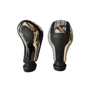 Chen Can – pommeau de levier de vitesse en cuir noir, levier de changement de vitesse ergonomique pour Citron C3 C4 - Product Image 1
