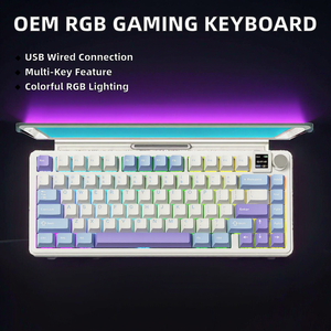Oem nhà máy 636468 Key cơ khí trò chơi Bàn phím 60% USB có dây không dây RGB teclado New mini chơi game Bàn Phím Cơ khí cho - Product Image 2