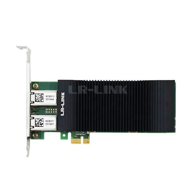 LR-LINK Lres2033pt-Poe Pcie X1 Gige Dual Port Frame Grabber