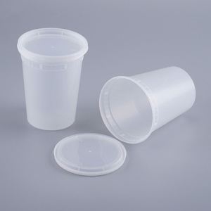 Conteneur alimentaire 12oz 16oz à alimentation directe, inviolable, avec fermeture sécurisée, prix usine abordable, moulé par injection - Product Image 5
