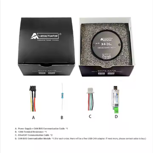 ใหม่ X4-36 EtherCAT + CAN ใหม่ V4 ขนาดเล็ก แรงบิดสูง 36N.M มอเตอร์ไร้แปรงถ่าน 24v DC สำหรับข้อต่อหุ่นยนต์ - Product Image 5