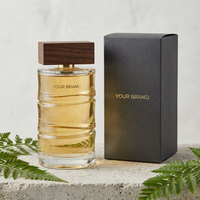 Perfume Personalizado White Peach Eau De Parfum, Aroma Lujoso a Oud Verde Frutal de Larga Duración, OEM ODM, Bajo MOQ, Marca Privada