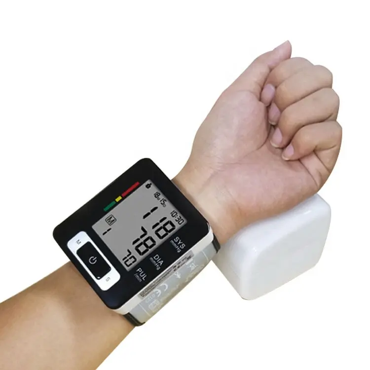 BP Apparatus CE BSCI Approved electronic sphygmomanometer Automatic BP Machine a Digital Wrist Blood Pressure Meter