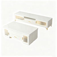 Table combinée café-salle à manger 2-en-1, style crème, convertible, mobile, multifonctionnelle, avec plateau relevable et pliable, plateau en verre, pour la maison et le salon
