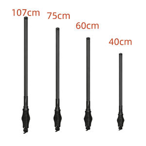 Antenne décorative tout-terrain mobile 40cm 60cm 75cm 107cm pour communication automobile - Product Image 1