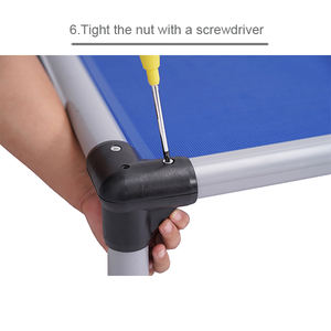 سرير للكلاب رافع فاخر مع فتحات تهوية سرير للكلاب داخلي وخارجي بشبكة - Product Image 3