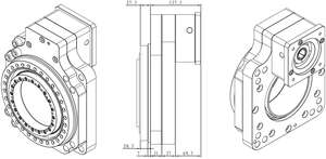 Motor Servo de Eje Hueco KAISIDUNER de 10 HP para Maquinaria Robótica CNC, Industrias Agrícolas, Personalizable, ODM, Planetario Armónico, Relación 10:1 - Product Image 2