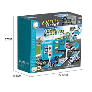 Jouets <span class=keywords><strong>de</strong></span> <span class=keywords><strong>jeu</strong></span> <span class=keywords><strong>de</strong></span> garage à éjection EPT incroyables, ensembles <span class=keywords><strong>de</strong></span> parkings, rangement, voitures miniatures à roues libres - Product Image 6