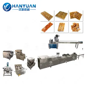 Машина для изготовления арахисовых сливок, машина для резки арахисовых конфет, производственная линия для производства арахисовых конфет