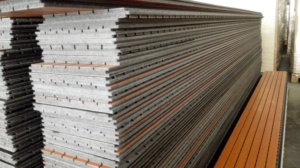 Nhà Sản Xuất Tùy Chỉnh Duyên Dáng Chống Cháy-Bằng Chứng Rãnh Đục Mdf Gỗ Acoustic Tấm Cách Âm Hấp Thụ - Product Image 5