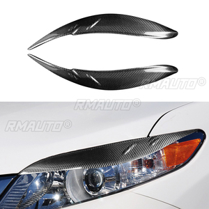 1 Par de Cubiertas Decorativas para Faros Delanteros de Coche, de Fibra de Carbono, para Toyota Sienna LE SE 2011 2012 2013 2014 2015 2016 2017 - Product Image 1
