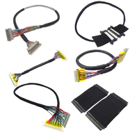OEM Display-Bildschirm LVDS-Kabel 20454 30P mit 0,5mm Abstand 30-PIN FPC 42 Ultra-Dünner Mikro-Koaxial-Adapter LCD-Display-Kabel
