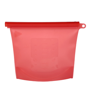 Sac de conservation alimentaire réutilisable en silicone, hermétique et étanche, pour légumes et aliments liquides - Product Image 5