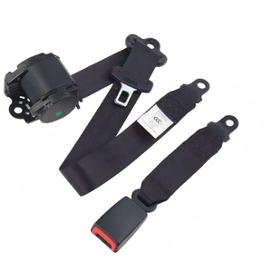 Cinturón de seguridad de asiento de coche de 3 puntos Premium con hebilla segura y correa ajustable para una conducción cómoda - Product Image 5