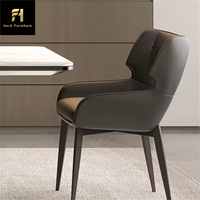Table de manucure au design moderne et simple, chaise de salle à manger de luxe, chaise décorative à dossier bas avec accoudoirs, chaise de restaurant