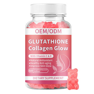 Collagene L-Glutatione Luminoso OEM/ODM, Caramelle Gommose Naturali per la Luminosità della Pelle, Caramelle Gommose al Collagene Luminose con Certificazione GMP - Product Image 1