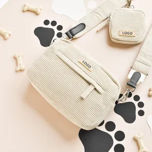 SinSky - Bolsa leve para passear com cães, sacola leve para passear com cães e mães, com cordão e novo design, ideal para passear com cães