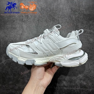 Zapatillas Deportivas Balenciagaes con Parte Superior de Cuero Genuino, TPU, Diseño Moderno, Cómodas, Suela Gruesa y Resistente, Antideslizantes, con Cordones, Ligeras - Product Image 5