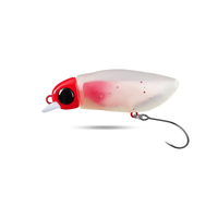 Palmer 38mm 3g eau salée flottant méné leurre coque souple insecte appât artificiel dur Wobbler lumineux Mini leurre de pêche nageur
