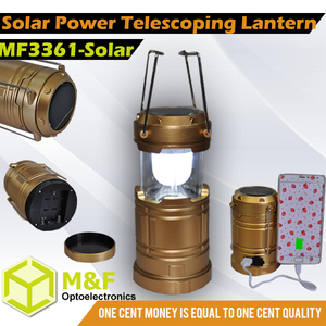 Đa Chức Năng Ngoài Trời Kim Loại Mini Xách Tay Năng Lượng Mặt Trời LED Camping Lights Với Móc Áo - Product Image 6