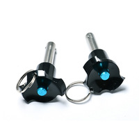 Goupille à ressort à dégagement rapide en acier inoxydable 304, 1/2 pouce, 5/8 pouce, zinguée, pour le serrage et les fixations d'outillage