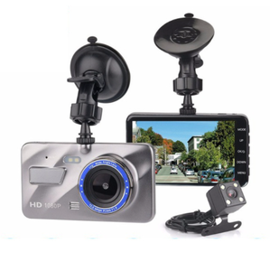 חדש אופנה רכב דאש מצלמה קדמי ואחורי dashcam 4k 4g 1080p נסתר רכב רכב blackbox dvr מלא סופר hd הכפול 1296p - Product Image 3